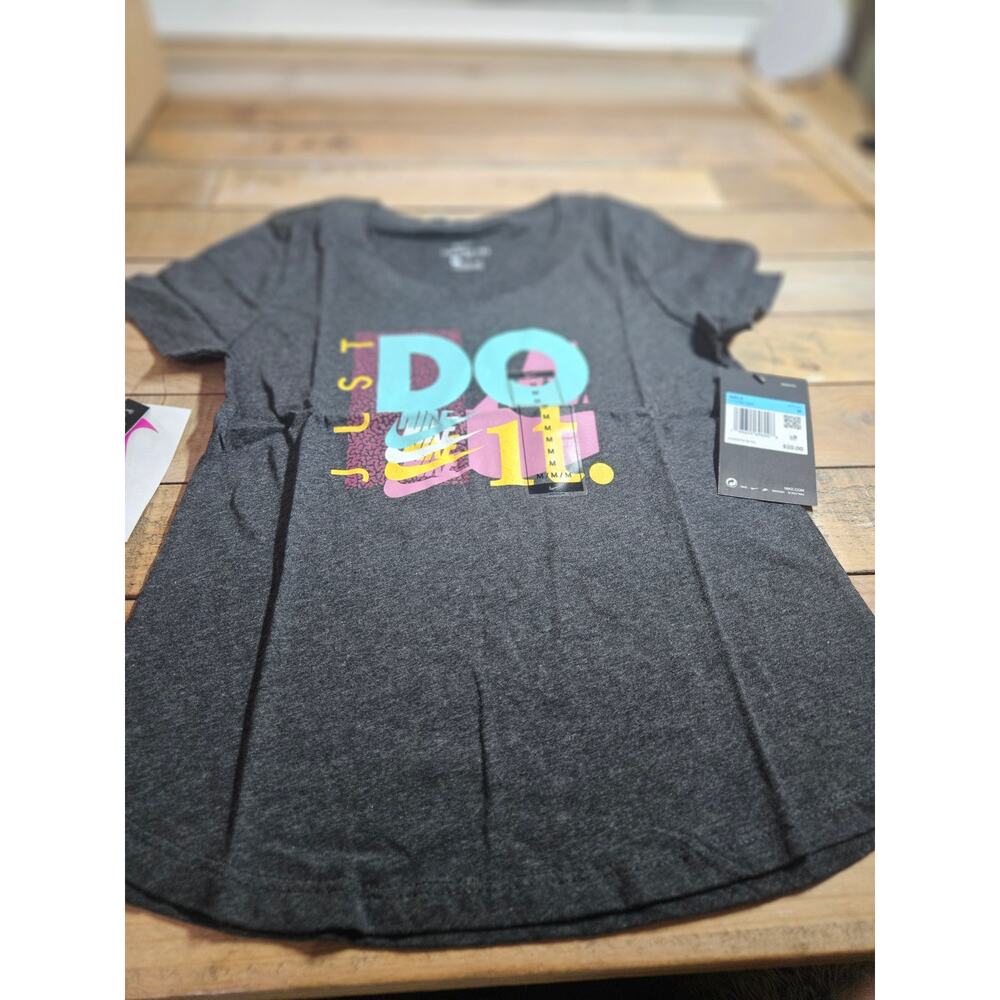Nike Just Do It T Shirt Girls Size Medium
